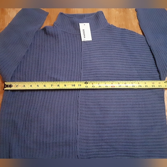 Sonoma Plus Petites Mockneck Sweater - Picture 6 of 8